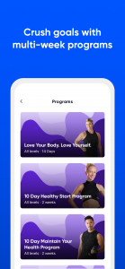 اسکرین شات برنامه Aaptiv: Fitness for Everyone 4