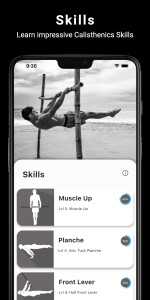 اسکرین شات 1 برنامه Thenics: Calisthenics Coach