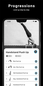 اسکرین شات 2 برنامه Thenics: Calisthenics Coach