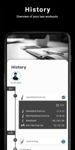 اسکرین شات 5 برنامه Thenics: Calisthenics Coach