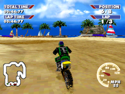 اسکرین شات بازی مسابقات موتور سواری 2 HD دو نفره 3
