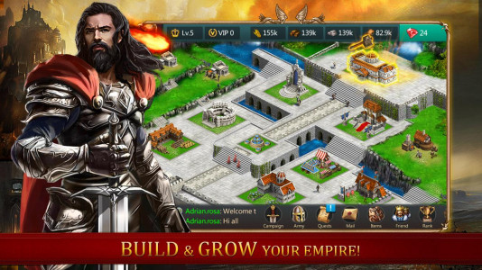 اسکرین شات بازی Age of Kingdoms: Forge Empires 1