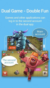 اسکرین شات برنامه Dual Space - Multiple Accounts For All Social Apps 1