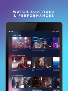 اسکرین شات برنامه American Idol 7
