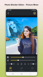 اسکرین شات 2 برنامه Photo Blender Mixer