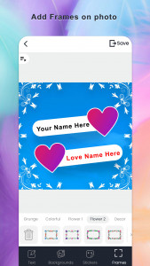 اسکرین شات 4 برنامه Name on necklace - Name art