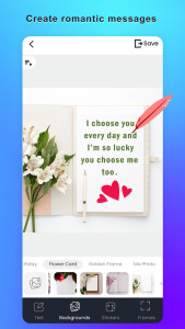 اسکرین شات 5 برنامه Name On Pics, invitation maker