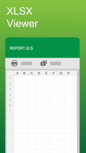 اسکرین شات برنامه XLSX Viewer: XLS file Reader & Document Manager 1