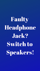 اسکرین شات برنامه Disable Headphone(Enable Speaker) 1