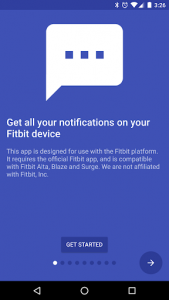 اسکرین شات برنامه Fit Notifications (for Fitbit) 1