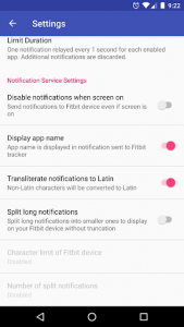 اسکرین شات برنامه Fit Notifications (for Fitbit) 7