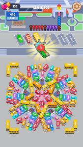 اسکرین شات 2 بازی Bus Sort: Car Parking Jam