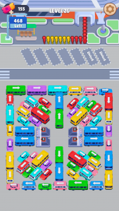 اسکرین شات بازی Bus Sort: Car Parking Jam 1