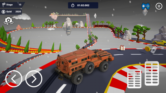 اسکرین شات بازی Car Stunts 3D - Extreme City 4