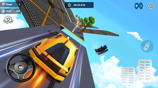 اسکرین شات بازی Car Stunts 3D - Extreme City 2