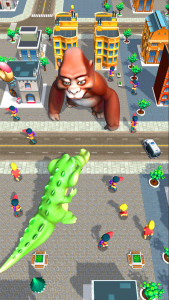 اسکرین شات بازی Rampage : Smash City Monster 1