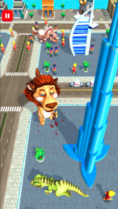 اسکرین شات بازی Rampage : Smash City Monster 2