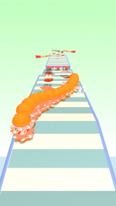 اسکرین شات بازی Burger Stack Runner 3D 1