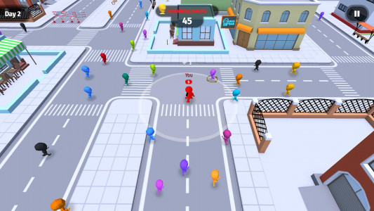 اسکرین شات بازی Move.io: Move Stop Move - Stickman Crowd 3D 7