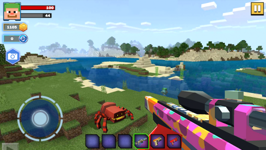 اسکرین شات بازی Fire Craft: 3D Pixel World 2