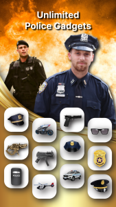 اسکرین شات برنامه Police Suits - AI Photo Editor 6