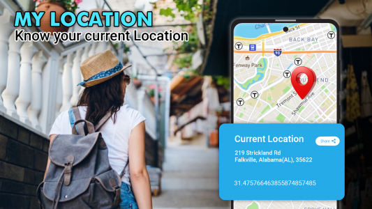 اسکرین شات برنامه GPS Maps Voice Navigation App 3