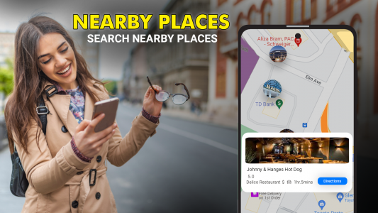 اسکرین شات برنامه GPS Maps Voice Navigation App 5