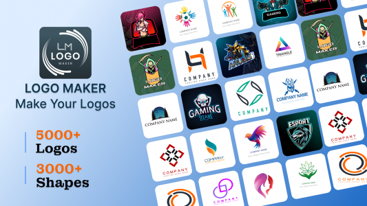 اسکرین شات برنامه Logo Maker and 3D Logo Creator 3