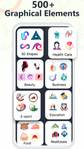 اسکرین شات برنامه Logo Maker and 3D Logo Creator 4