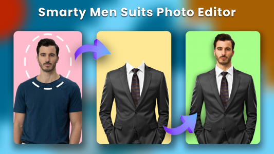 اسکرین شات برنامه Smarty Men Suits Photo Editor 6