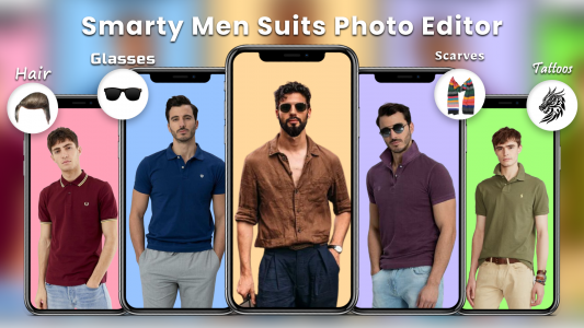 اسکرین شات برنامه Smarty Men Suits Photo Editor 7
