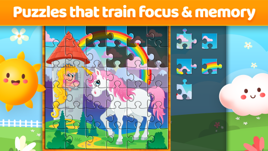 اسکرین شات 1 بازی Kids' Puzzles