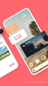 اسکرین شات 2 برنامه TheDayBefore (Days countdown)