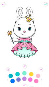 اسکرین شات 5 بازی Princess Color Gradient