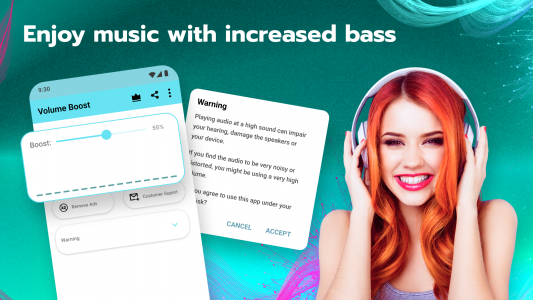 اسکرین شات برنامه Volume Booster for Android 2