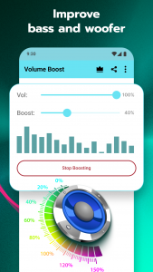 اسکرین شات برنامه Volume Booster for Android 4