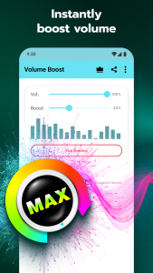 اسکرین شات برنامه Volume Booster for Android 4
