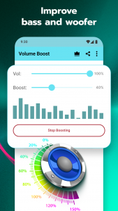 اسکرین شات برنامه Volume Booster for Android 5