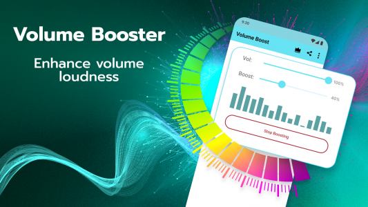 اسکرین شات برنامه Volume Booster for Android 1