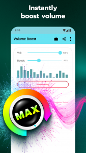 اسکرین شات برنامه Volume Booster for Android 3