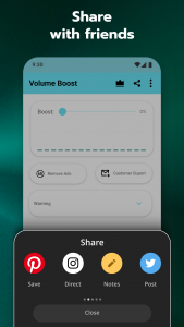 اسکرین شات برنامه Volume Booster for Android 8