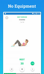 اسکرین شات برنامه Absbee: Core & Stomach Workout 5