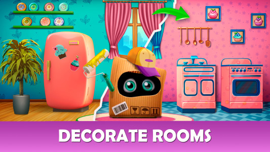 اسکرین شات 5 بازی Boxie: Virtual pet and Puzzles