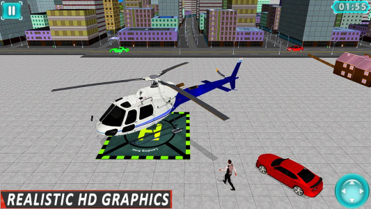 اسکرین شات بازی Helicopter Flying Adventures 1