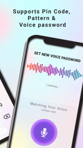 اسکرین شات برنامه Voice Lock Screen 2