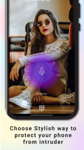 اسکرین شات برنامه Voice Lock Screen 4