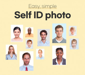 اسکرین شات برنامه EZ Passport photo : ID photo maker 1