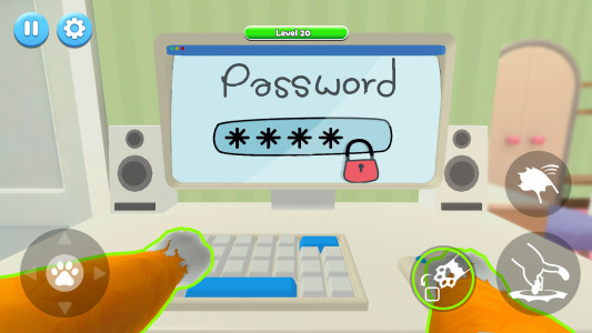 اسکرین شات 1 بازی Angry Grandpa: Cat Simulator