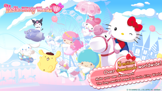اسکرین شات 1 بازی HelloKittyWorld2 Sanrio Kawaii
