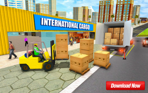 اسکرین شات بازی Police Car Chase Cargo Truck Driver – Truck Games 5